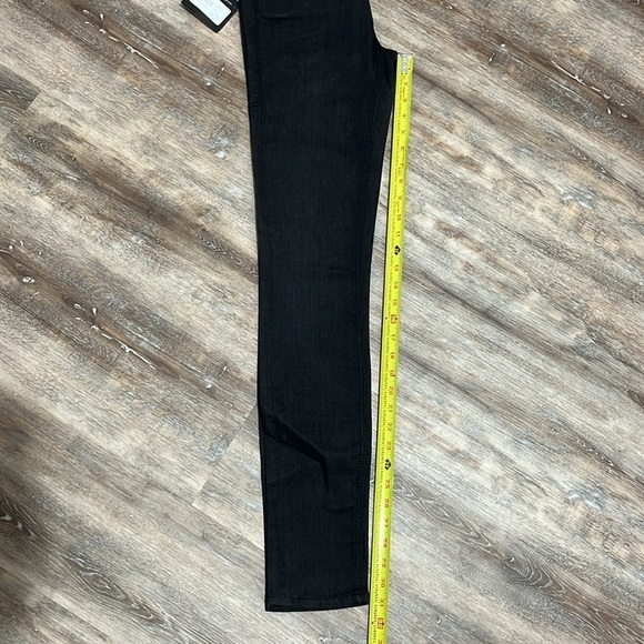 Affliction Womens Black Jeans Premium Bianca Mesh Skinny Fit  Size 26 NWT Moto - Picture 15 of 16